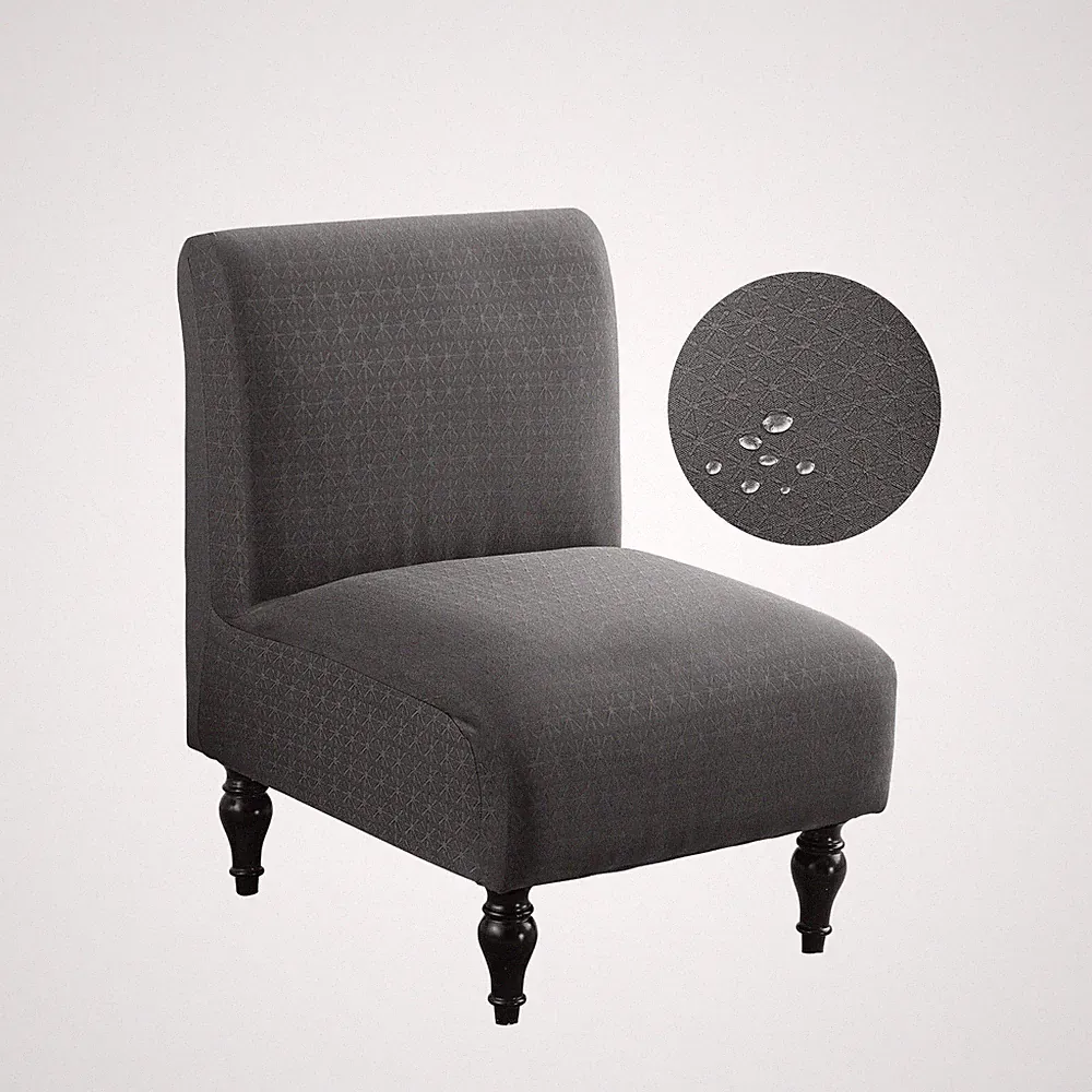 Armless Accent Chairs Covers Thick Armless Recliner Sofa Cover stretchable Re...