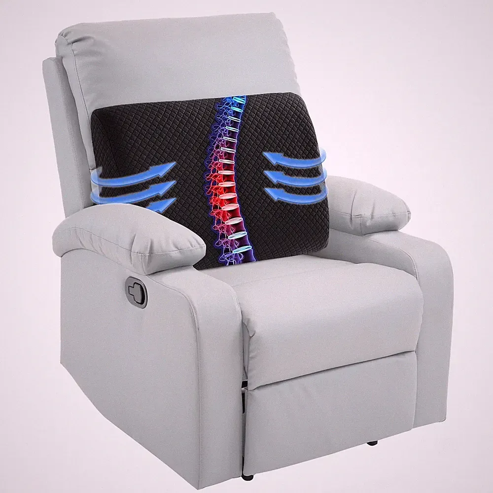 do lumbar support pillows for recliners come with removable covers