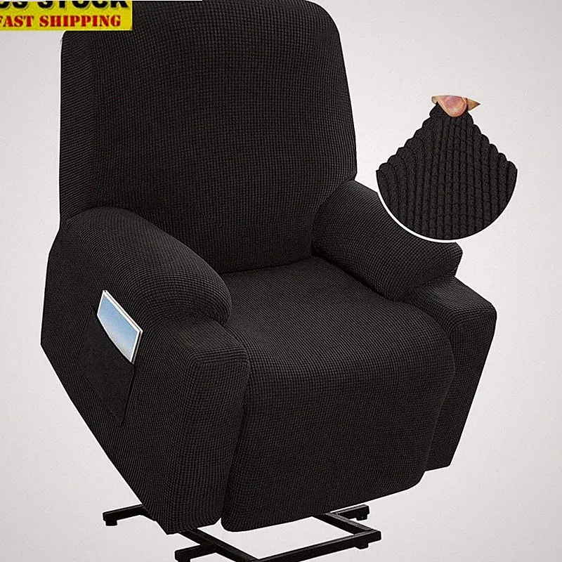 Power Lift Recliner Chair Cover Stretch Fit Anti Slip Washable Protector New