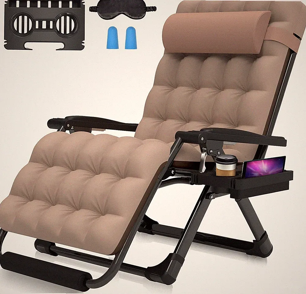 Sute Oversized Zero Gravity Chair, XXL Loun Chair w/Removable