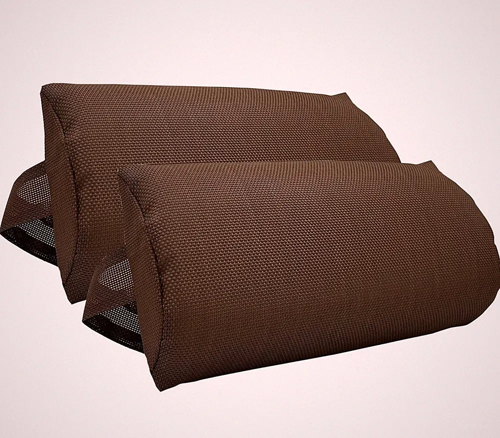Zero Gravity Chair Set of 2 Replacement Pillow Headrest with 2 Pack, Brown