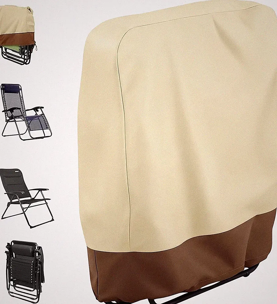 Zero Gravity Folding Chair Cover 420D Outdoor Folding Recliner Chair Covers